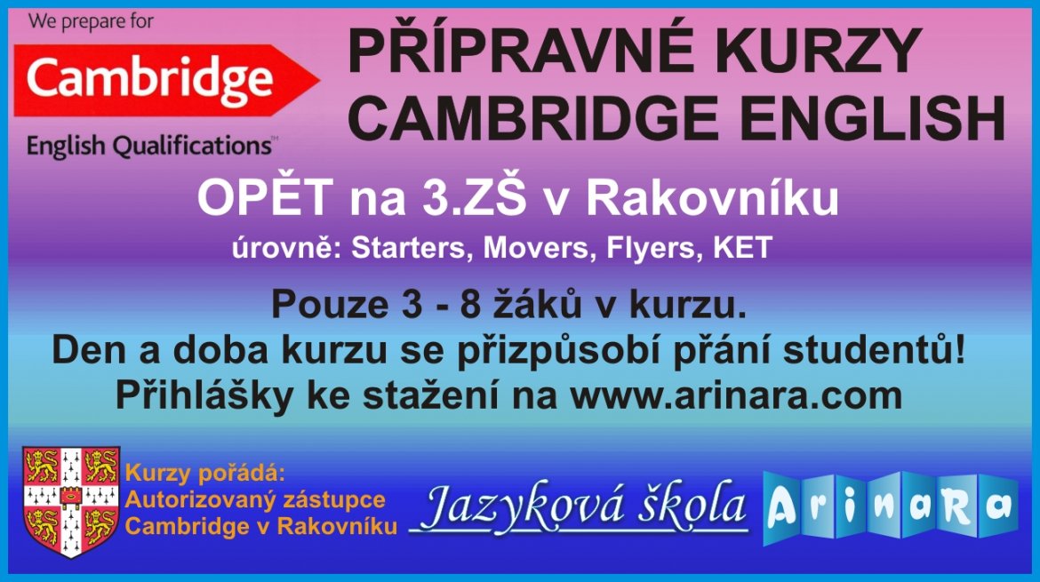 Přípravné kurzy Cambridge English